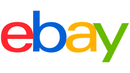 eBay-Logo mit Link zum Onlineshop 